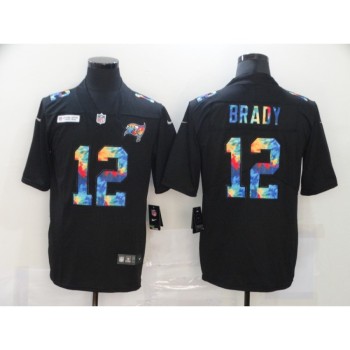 Men's Tampa Bay Buccaneers #12 Tom Brady 2020 Black Crucial Catch Limited Stitched Jersey Men's Tampa Bay Buccaneers #12 Tom Brady 2020 Black Crucial Catch Limited Stitched Jersey
