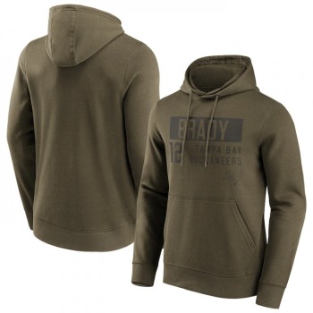 Men's Tampa Bay Buccaneers #12 Tom Brady Fashion Name & Number Hoodie Men's Tampa Bay Buccaneers #12 Tom Brady Fashion Name & Number Hoodie