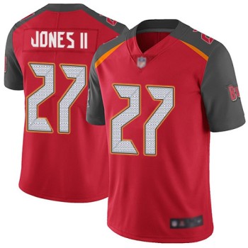 Men's Tampa Bay Buccaneers #27 Ronald Jones II Red Vapor Untouchable Limited Stitched NFL Jersey Men's Tampa Bay Buccaneers #27 Ronald Jones II Red Vapor Untouchable Limited Stitched NFL Jersey