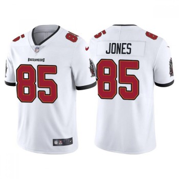 Men's Tampa Bay Buccaneers #85 Julio Jones White Vapor Untouchable Limited Stitched Jersey Men's Tampa Bay Buccaneers #85 Julio Jones White Vapor Untouchable Limited Stitched Jersey