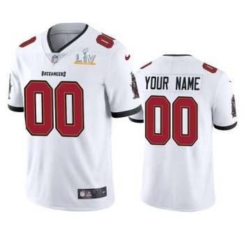 Men's Tampa Bay Buccaneers New White ACTIVE PLAYER 2021 Super Bowl LV Limited Stitched NFL Jersey Men's Tampa Bay Buccaneers New White ACTIVE PLAYER 2021 Super Bowl LV Limited Stitched NFL Jersey