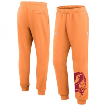 Men's Tampa Bay Buccaneers Yellow Chop Block Fleece Sweatpants Men's Tampa Bay Buccaneers Yellow Chop Block Fleece Sweatpants