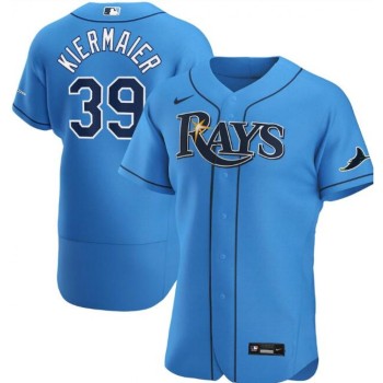 Men's Tampa Bay Rays #39 Kevin Kiermaier Blue Flex Base Stitched Jersey Men's Tampa Bay Rays #39 Kevin Kiermaier Blue Flex Base Stitched Jersey