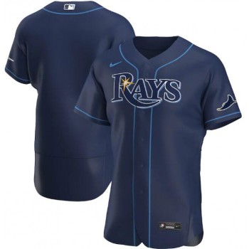 Men's Tampa Bay Rays Blank Navy Flex Base Stitched Jersey Men's Tampa Bay Rays Blank Navy Flex Base Stitched Jersey