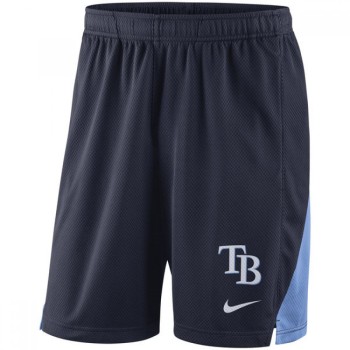Men's Tampa Bay Rays Navy Franchise Performance Shorts Men's Tampa Bay Rays Navy Franchise Performance Shorts
