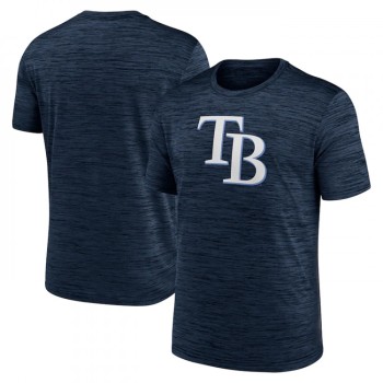 Men's Tampa Bay Rays Navy Team Logo Velocity Performance T-Shirt Men's Tampa Bay Rays Navy Team Logo Velocity Performance T-Shirt