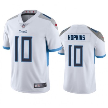Men's Tennessee Titans #10 DeAndre Hopkins White Vapor Untouchable Stitched Jersey Men's Tennessee Titans #10 DeAndre Hopkins White Vapor Untouchable Stitched Jersey