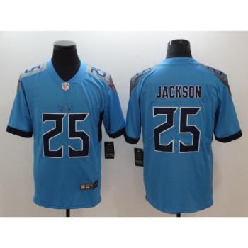 Men's Tennessee Titans #25 Adoree'Jackson Light Blue New 2018 Vapor Untouchable Limited Stitched Jersey