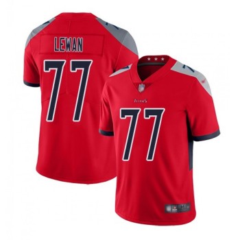 Men's Tennessee Titans #77 Taylor Lewan Red Inverted Legend Stitched Football Jersey Men's Tennessee Titans #77 Taylor Lewan Red Inverted Legend Stitched Football Jersey