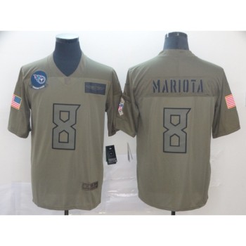Men's Tennessee Titans #8 Marcus Mariota 2019 Camo Salute To Service Limited Stitched NFL Jersey Men's Tennessee Titans #8 Marcus Mariota 2019 Camo Salute To Service Limited Stitched NFL Jersey