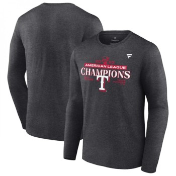 Men's Texas Rangers 2023 Heather Charcoal Champions Locker Room Long Sleeve T-Shirt Men's Texas Rangers 2023 Heather Charcoal Champions Locker Room Long Sleeve T-Shirt