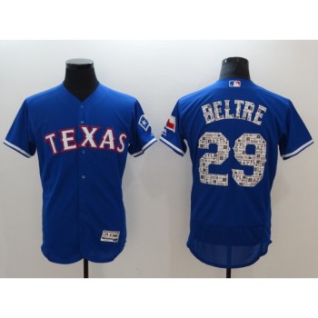 Men's Texas Rangers #29 Adrian Beltre Royal 2018 Spring Training Flexbase Stitched MLB Jersey Men's Texas Rangers #29 Adrian Beltre Royal 2018 Spring Training Flexbase Stitched MLB Jersey