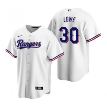 Men's Texas Rangers #30 Nathaniel Lowe White Cool Base Stitched Baseball Jersey Men's Texas Rangers #30 Nathaniel Lowe White Cool Base Stitched Baseball Jersey