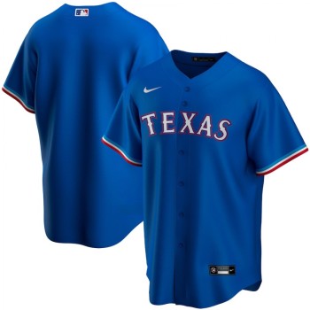 Men's Texas Rangers Blank Blue Stitched MLB Jersey Men's Texas Rangers Blank Blue Stitched MLB Jersey