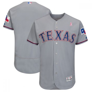Men's Texas Rangers Gray 2018 Mother's Day Flexbase Stitched MLB Jersey Men's Texas Rangers Gray 2018 Mother's Day Flexbase Stitched MLB Jersey