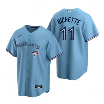 Men's Toronto Blue Jays #11 Bo Bichette Blue Cool Base Stitched MLB Jersey Men's Toronto Blue Jays #11 Bo Bichette Blue Cool Base Stitched MLB Jersey
