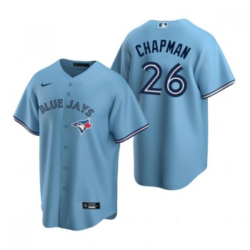 Men's Toronto Blue Jays #26 Matt Chapman Light Blue Cool Base Stitched Jersey Men's Toronto Blue Jays #26 Matt Chapman Light Blue Cool Base Stitched Jersey