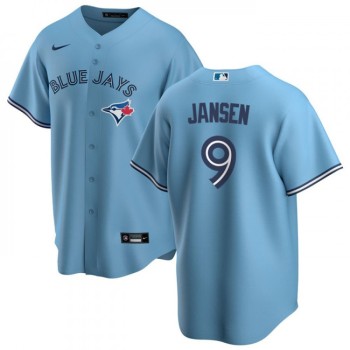 Men's Toronto Blue Jays #9 Danny Jansen Light Blue Cool Base Stitched Jersey Men's Toronto Blue Jays #9 Danny Jansen Light Blue Cool Base Stitched Jersey