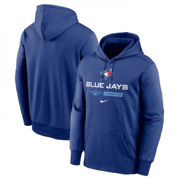Men's Toronto Blue Jays Royal 2022 Performance Pullover Hoodie Men's Toronto Blue Jays Royal 2022 Performance Pullover Hoodie