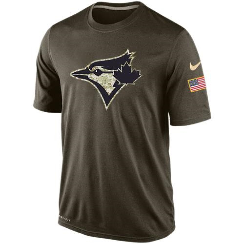 Men's Toronto Blue Jays Salute To Service Dri-FiT T-Shirt