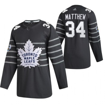Men's Toronto Maple Leafs #34 Auston Matthews 2020 Grey All Star Stitched NHL Jersey Men's Toronto Maple Leafs #34 Auston Matthews 2020 Grey All Star Stitched NHL Jersey