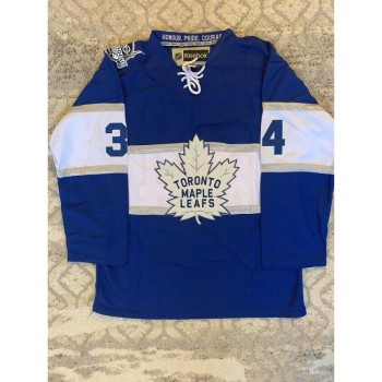 Men's Toronto Maple Leafs #34 Auston Matthews Blue Stitched Jersey Men's Toronto Maple Leafs #34 Auston Matthews Blue Stitched Jersey