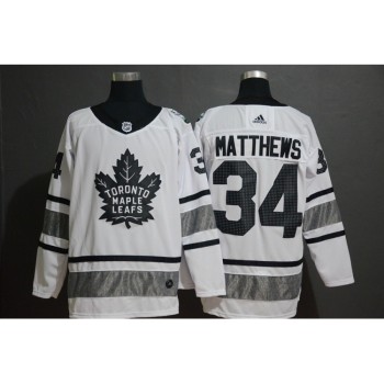 Men's Toronto Maple Leafs #34 Auston Matthews White 2019 NHL All-Star Game Jersey Men's Toronto Maple Leafs #34 Auston Matthews White 2019 NHL All-Star Game Jersey