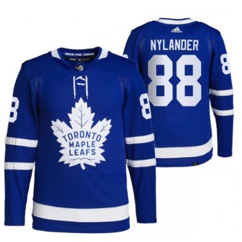 Men's Toronto Maple Leafs #88 William Nylander 2021 Blue Stitched NHL Jersey Men's Toronto Maple Leafs #88 William Nylander 2021 Blue Stitched NHL Jersey