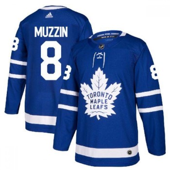 Men's Toronto Maple Leafs #8 Jake Muzzin Blue Stitched NHL Jersey Men's Toronto Maple Leafs #8 Jake Muzzin Blue Stitched NHL Jersey