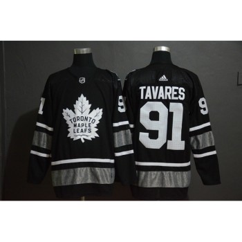 Men's Toronto Maple Leafs #91 John Tavares Black 2019 NHL All-Star Game Jersey Men's Toronto Maple Leafs #91 John Tavares Black 2019 NHL All-Star Game Jersey
