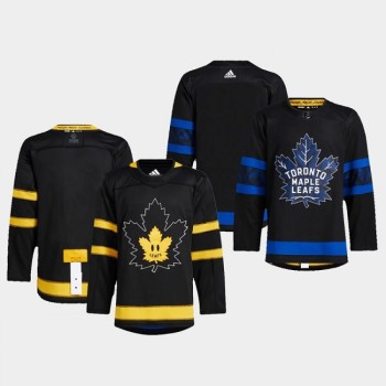Men's Toronto Maple Leafs Black Blank Alternate Premier Breakaway Reversible Stitched Jersey Men's Toronto Maple Leafs Black Blank Alternate Premier Breakaway Reversible Stitched Jersey