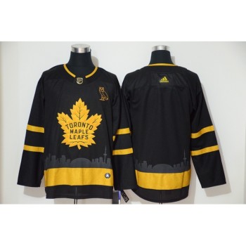 Men's Toronto Maple Leafs Black Golden City Edition Stitched NHL Jersey Men's Toronto Maple Leafs Black Golden City Edition Stitched NHL Jersey