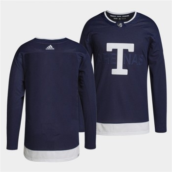 Men's Toronto Maple Leafs Blank 2022 Heritage Classic Navy Stitched Jersey Men's Toronto Maple Leafs Blank 2022 Heritage Classic Navy Stitched Jersey