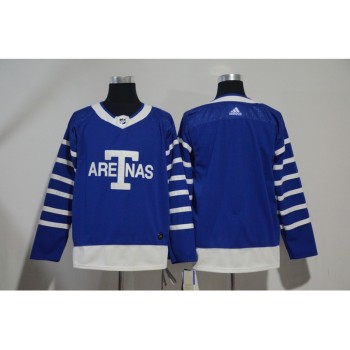 Men's Toronto Maple Leafs Blue 1918 Arenas Throwback Stitched NHL Jersey Men's Toronto Maple Leafs Blue 1918 Arenas Throwback Stitched NHL Jersey