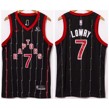 Men's Toronto Raptors #7 Kyle Lowry Black Stitched Jersey Men's Toronto Raptors #7 Kyle Lowry Black Stitched Jersey