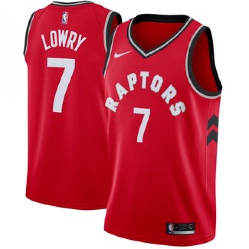 Men's Toronto Raptors #7 Kyle Lowry Red Stitched NBA Jersey Men's Toronto Raptors #7 Kyle Lowry Red Stitched NBA Jersey