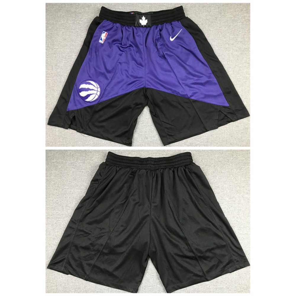 Men's Toronto Raptors Purple Shorts (Run Small)