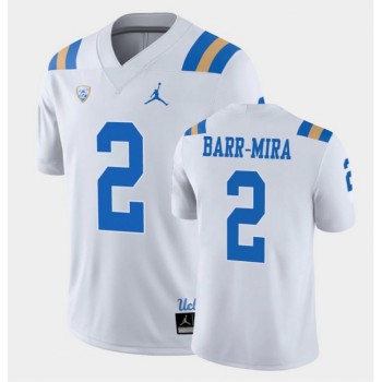 Men's UCLA Bruins #2 Nicholas Barr-Mira White Game Stitched Jersey Men's UCLA Bruins #2 Nicholas Barr-Mira White Game Stitched Jersey