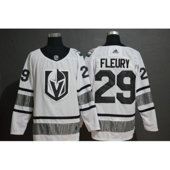 Men's Vegas Golden Knights #29 Marc-Andre Fleury White 2019 NHL All-Star Game Jersey Men's Vegas Golden Knights #29 Marc-Andre Fleury White 2019 NHL All-Star Game Jersey