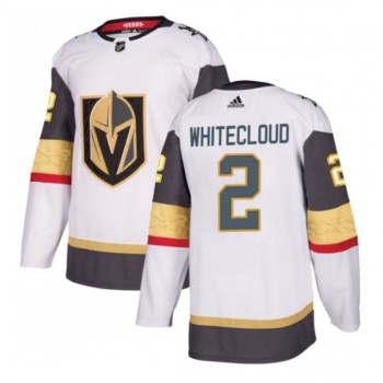 Men's Vegas Golden Knights #2 Zach Whitecloud White Stitched Jersey Men's Vegas Golden Knights #2 Zach Whitecloud White Stitched Jersey