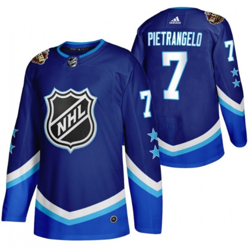 Men's Vegas Golden Knights #7 Alex Pietrangelo 2022 All-Star Blue Stitched Jersey Men's Vegas Golden Knights #7 Alex Pietrangelo 2022 All-Star Blue Stitched Jersey