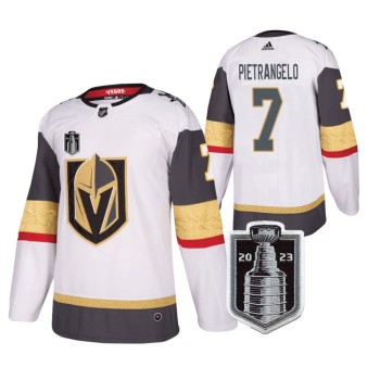 Men's Vegas Golden Knights #7 Alex Pietrangelo White 2023 Stanley Cup Final Stitched Jersey Men's Vegas Golden Knights #7 Alex Pietrangelo White 2023 Stanley Cup Final Stitched Jersey
