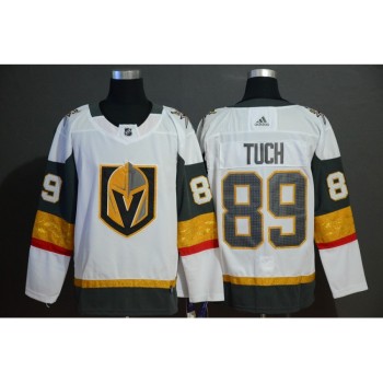 Men's Vegas Golden Knights #89 Alex Tuch White Stitched NHL Jersey Men's Vegas Golden Knights #89 Alex Tuch White Stitched NHL Jersey