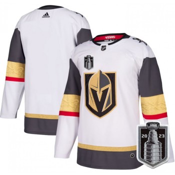 Men's Vegas Golden Knights Blank White 2023 Stanley Cup Final Stitched Jersey Men's Vegas Golden Knights Blank White 2023 Stanley Cup Final Stitched Jersey