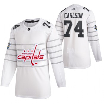 Men's Washington Capitals #74 John Carlson 2020 White All Star Stitched NHL Jersey Men's Washington Capitals #74 John Carlson 2020 White All Star Stitched NHL Jersey