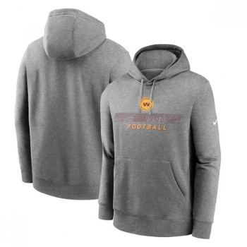 Men's Washington Football Team Charcoal Playbook Club Performance Pullover Hoodie Men's Washington Football Team Charcoal Playbook Club Performance Pullover Hoodie