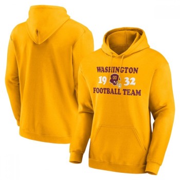 Men's Washington Football Team Gold Fierce Competitor Pullover Hoodie Men's Washington Football Team Gold Fierce Competitor Pullover Hoodie
