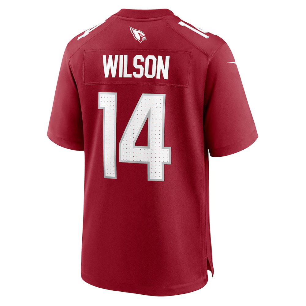 Men's Arizona Cardinals #14 Michael Wilson Cardinal Team Game Jersey Men's Arizona Cardinals #14 Michael Wilson Cardinal Team Game Jersey