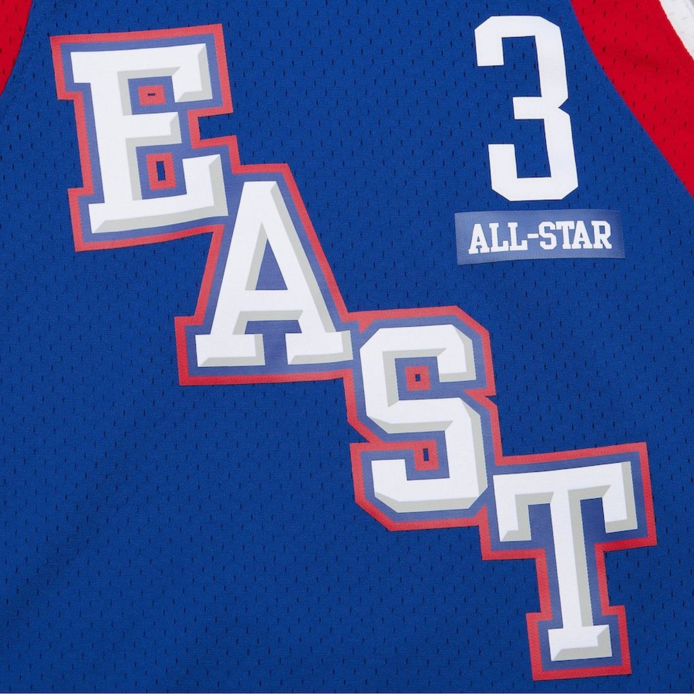 Men's Eastern Conference #3 Allen Iverson Royal Hardwood Classics 2004 NBA All-Star Game Swingman Throwback Jersey Men's Eastern Conference #3 Allen Iverson Royal Hardwood Classics 2004 NBA All-Star Game Swingman Throwback Jersey