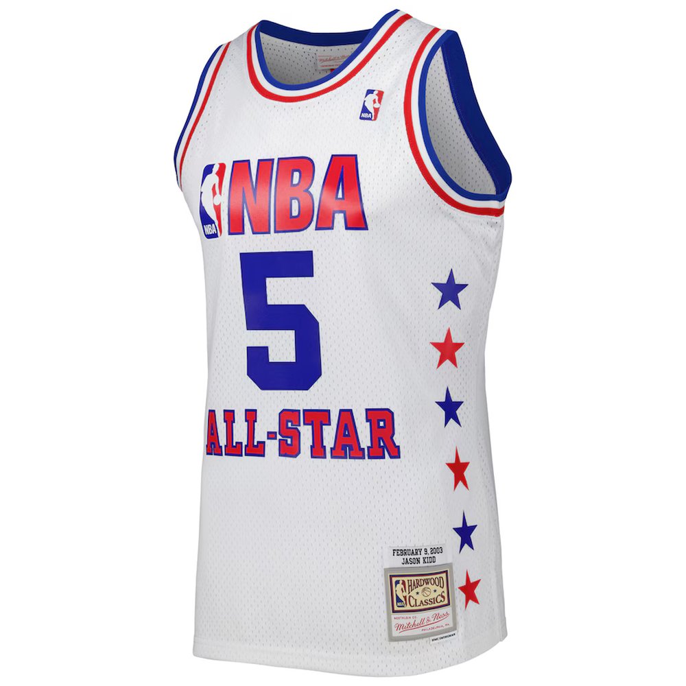 Men's Eastern Conference #5 Jason Kidd White 2003 All Star Game Swingman Jersey Men's Eastern Conference #5 Jason Kidd White 2003 All Star Game Swingman Jersey